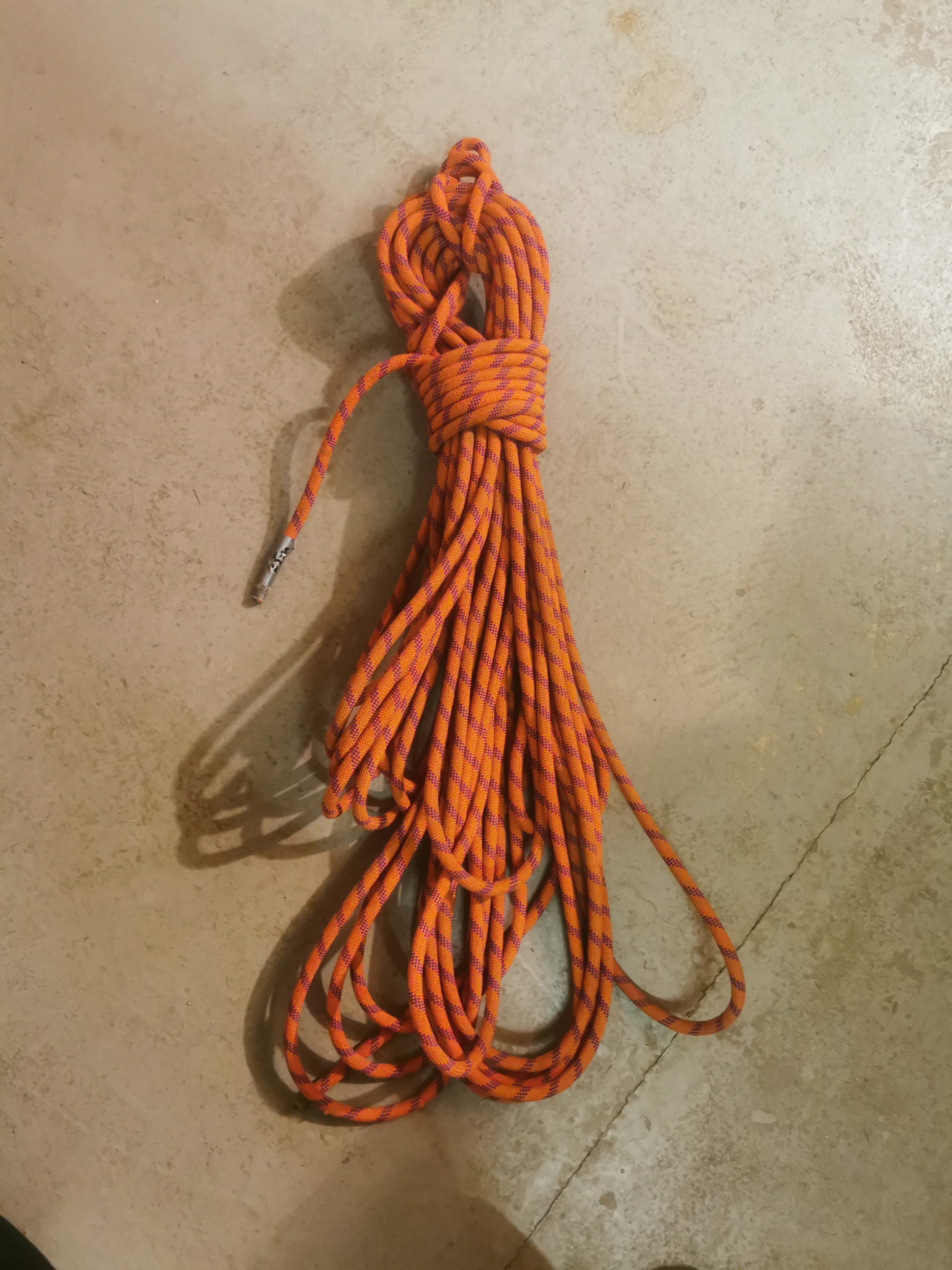 Statikseil Orange 25m